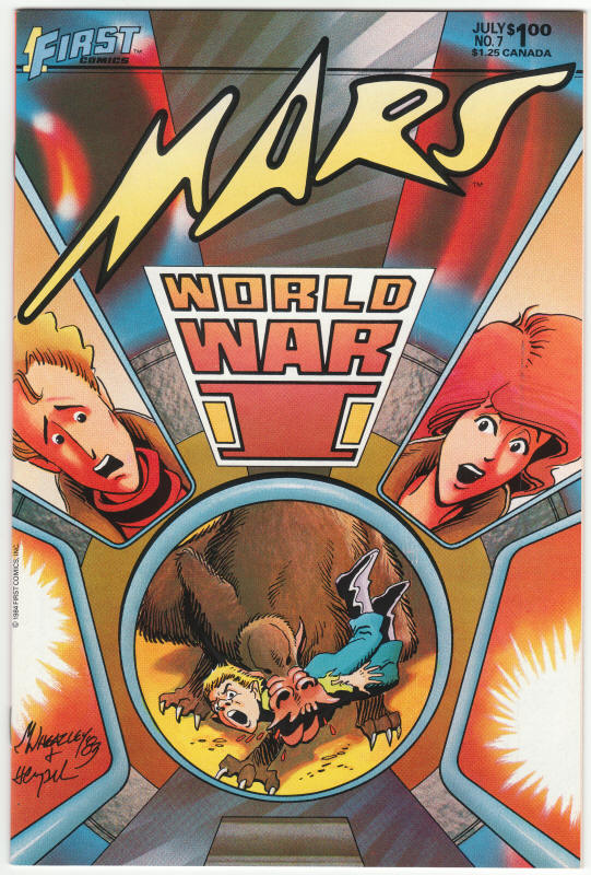 Mars #7 front cover