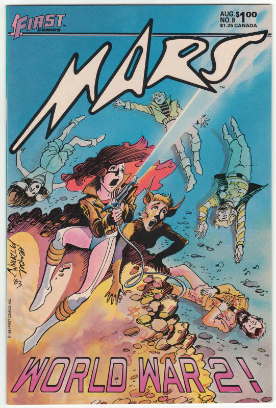 Mars #8 front cover