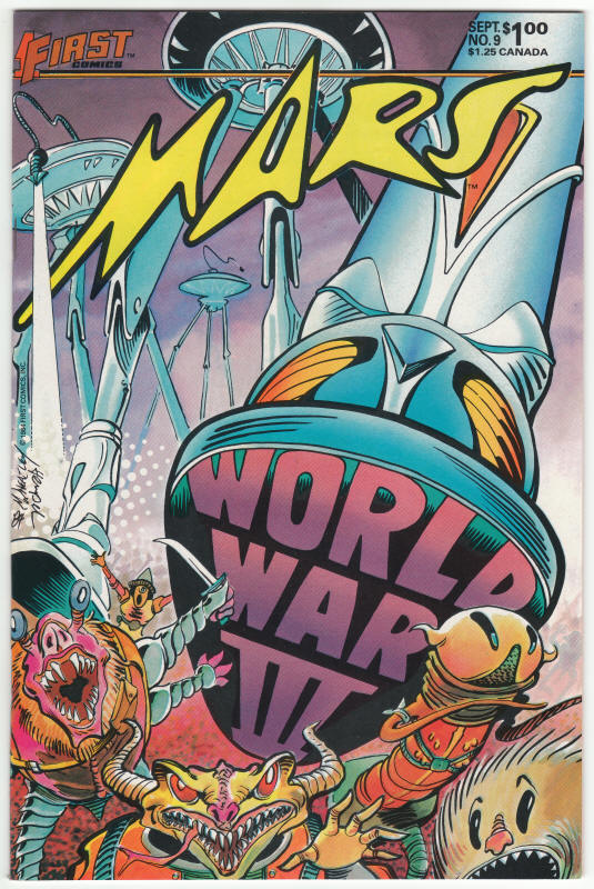Mars #9 front cover