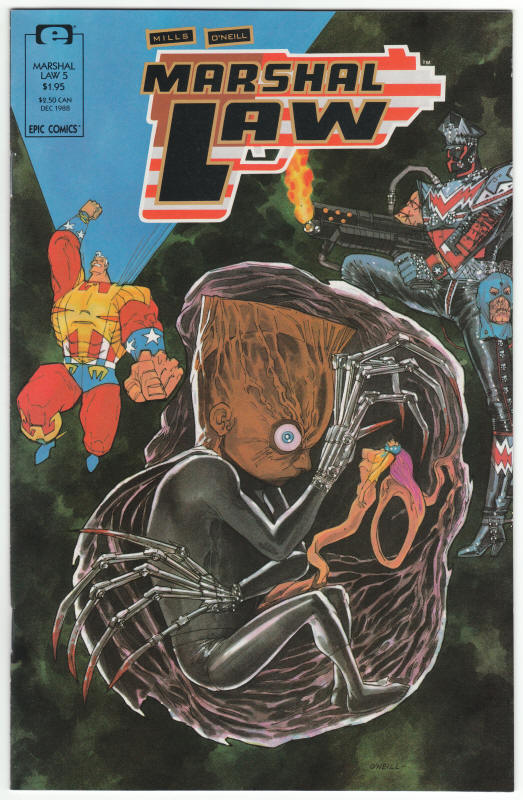 Marshal Law #5 front cover