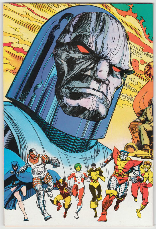 Marvel And DC Present The Uncanny X-Men And The New Teen Titans #1 back cover