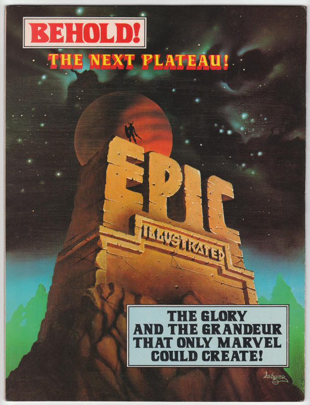 Marvel Comics Super Special Magazine #13 back