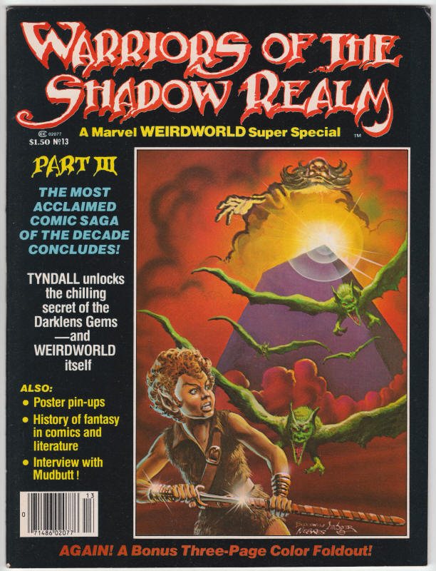 Marvel Comics Super Special Magazine #13 cover