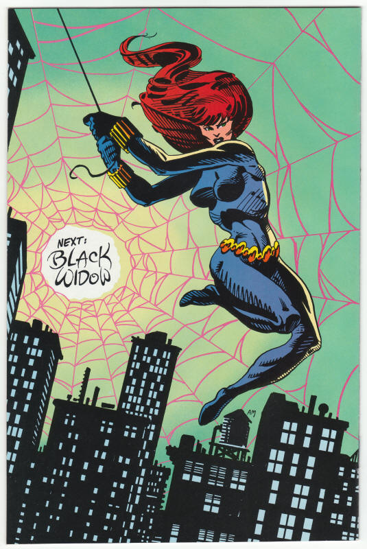 Marvel Fanfare #9 back cover