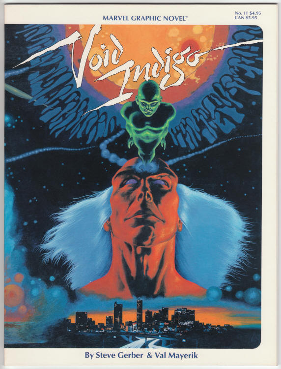 Marvel Graphic Novel 11 Void Indigo front cover