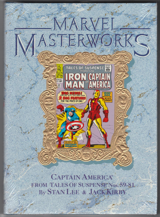 Marvel Masterworks Volume 14 Captain America front cover