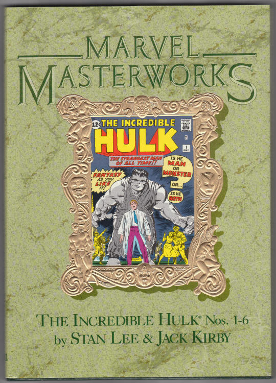 Marvel Masterworks Volume 8 Incredible Hulk front cover