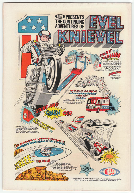 Marvel Premiere 20 Iron Fist back cover