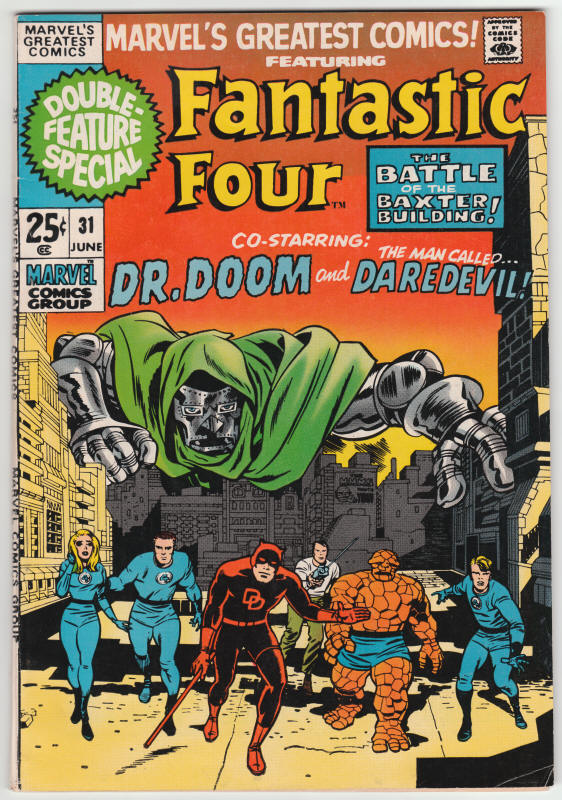 Marvels Greatest Comics #31 front cover