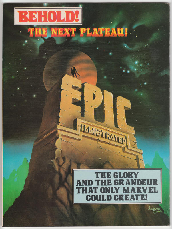 Marvel Super Special #15 back cover