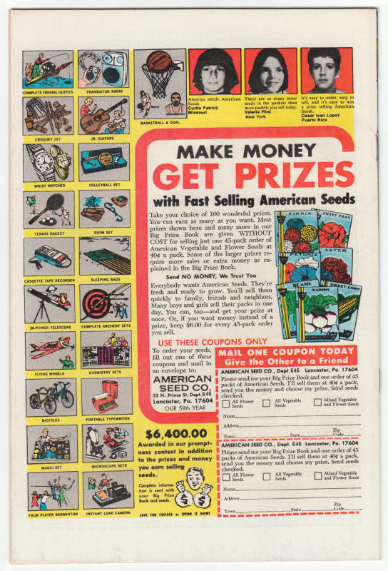 Marvel Team-Up #45 back cover