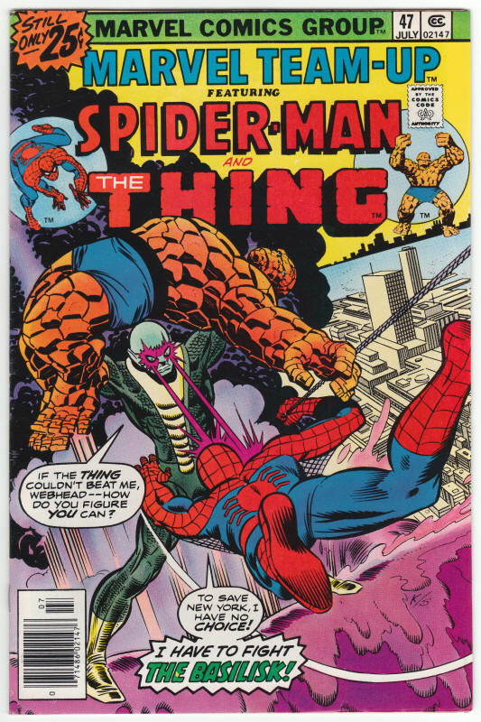Marvel Team-Up #47 front cover