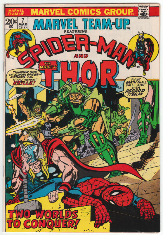 Marvel Team-Up #7 front cover