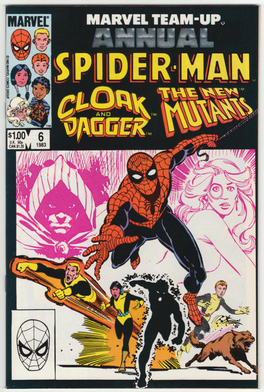 Marvel Team Up Annual #6 front cover