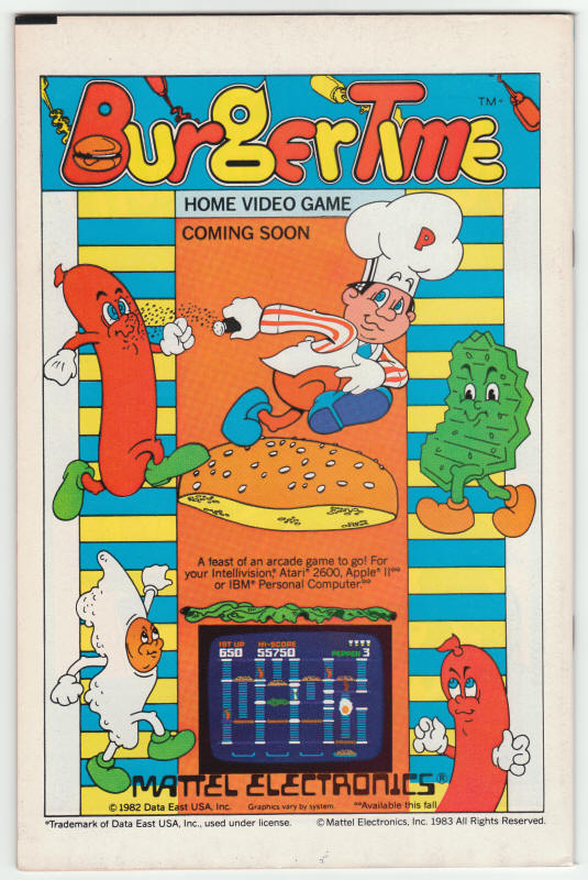 Marvel Team Up Annual #6 back cover