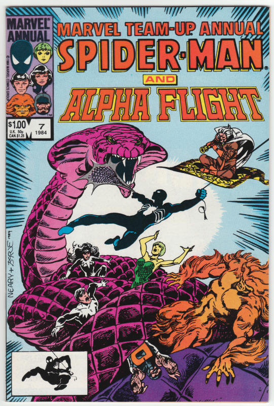 Marvel Team-Up Annual #7 front cover