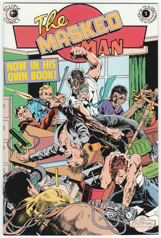 Masked Man #1 front cover