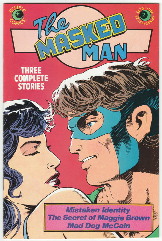 Masked Man #2 front cover