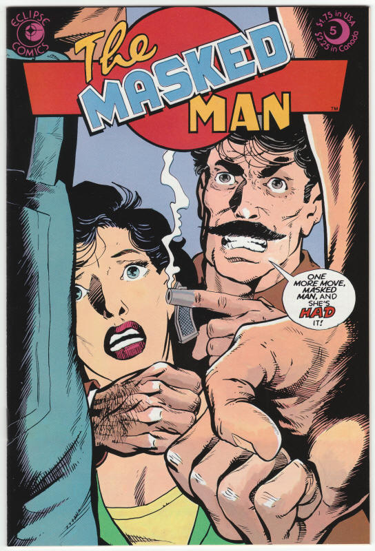 Masked Man #5 front cover