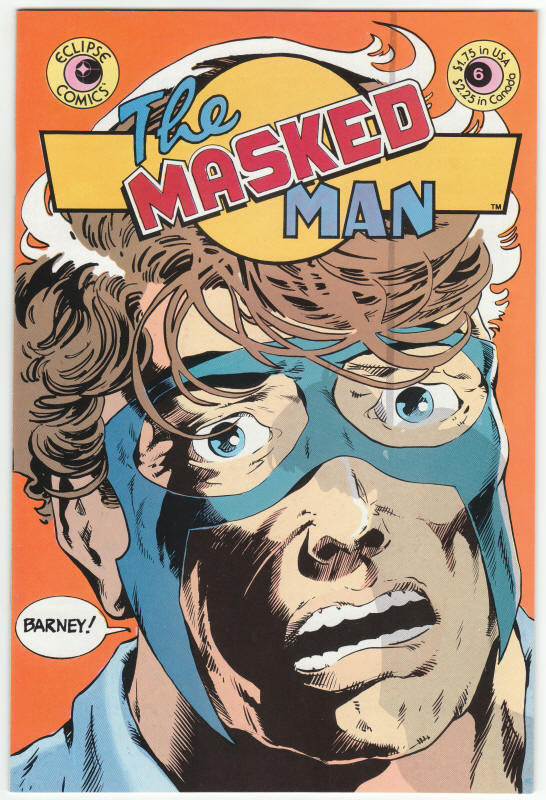 Masked Man #6 front cover