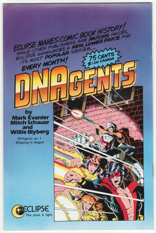 Masked Man #6 back cover