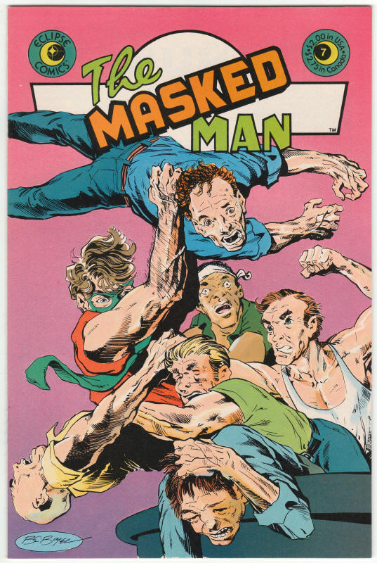 Masked Man #7 front cover