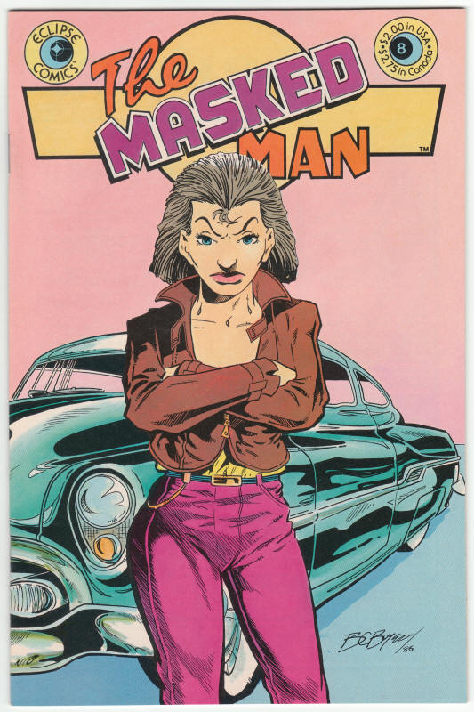 Masked Man #8 front cover