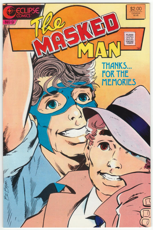 Masked Man #9 front cover