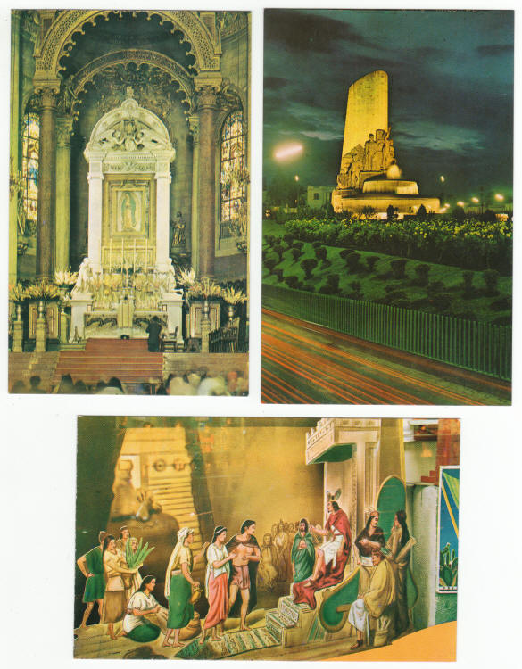 1970s Mexico City Post Cards