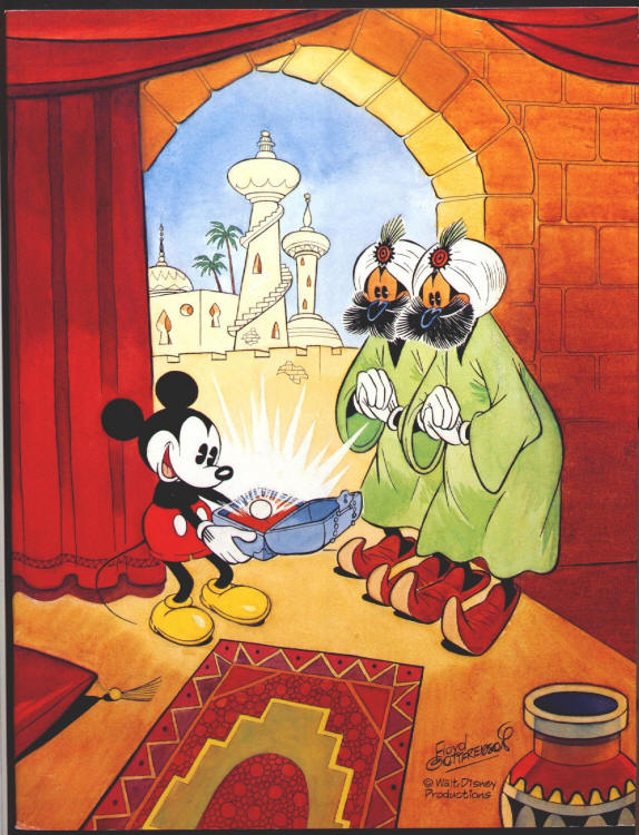 Malcolm Willits Collection Of Mickey Mouse Paintings front cover