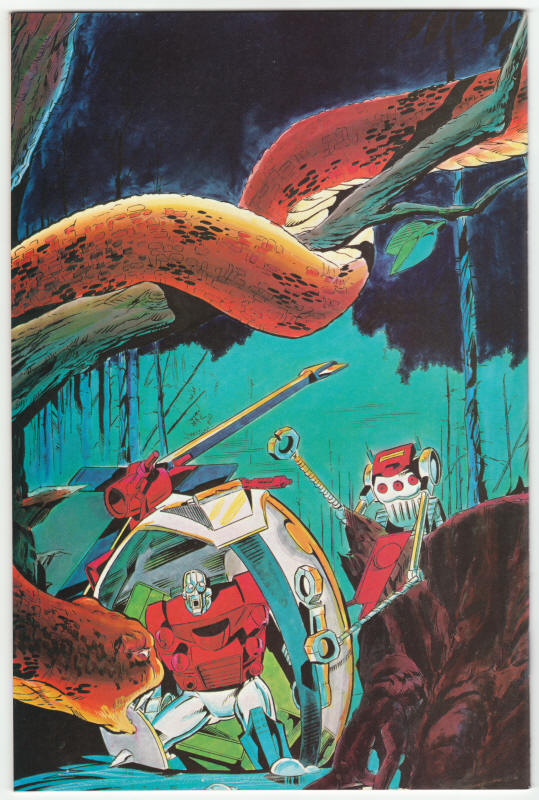 Micronauts Special Edition #3 back cover