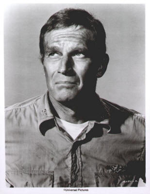Midway Press Kit Charlton Heston Still