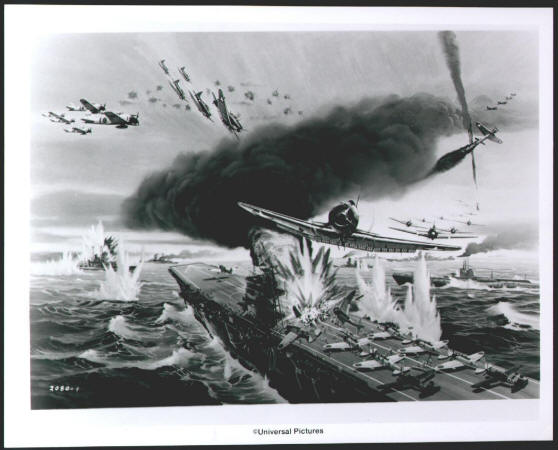 Midway 1976 Movie Still Production Artwork