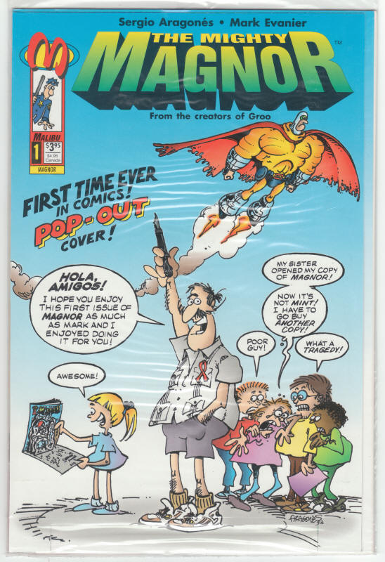 The Mighty Magnor #1 front cover