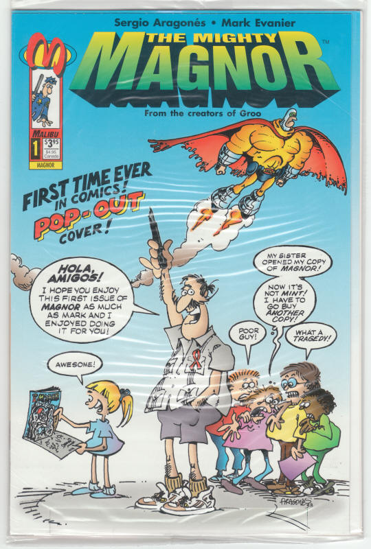 The Mighty Magnor #1 front cover