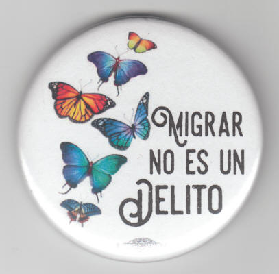 Migrar No Es Un Delito Button