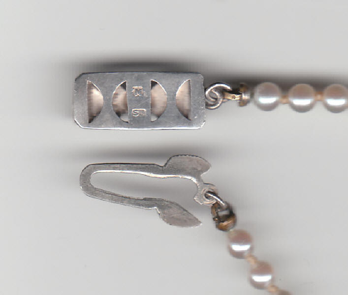 Mikimoto Hallmark on Clasp