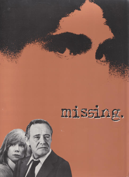 Missing Movie Promotional Card