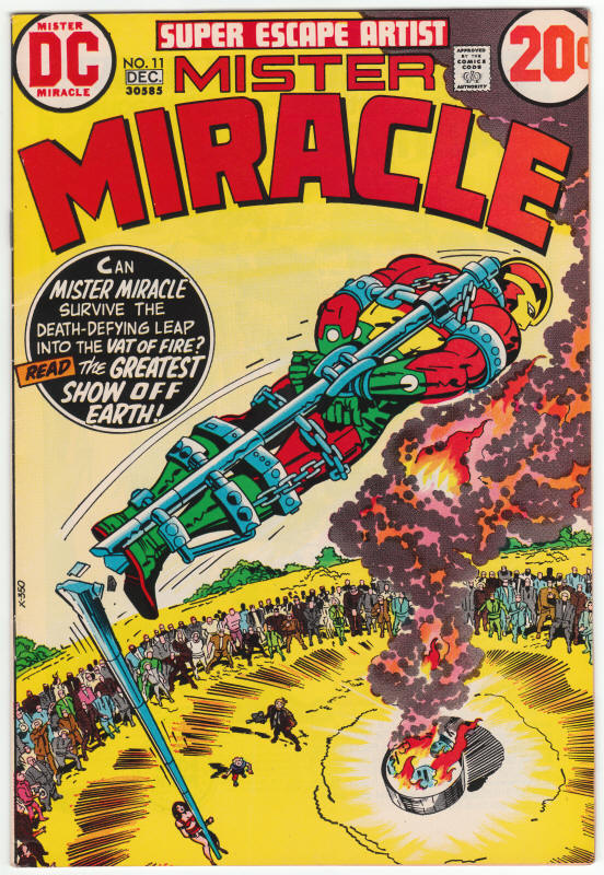 Mister Miracle #11 front cover