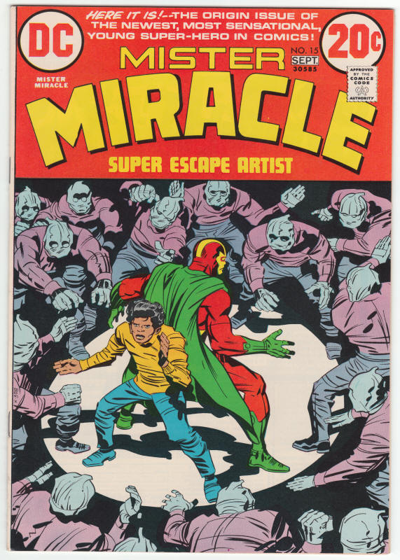 Mister Miracle #15 front cover