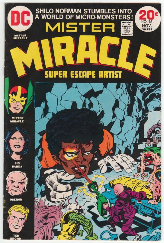 Mister Miracle #16 front cover