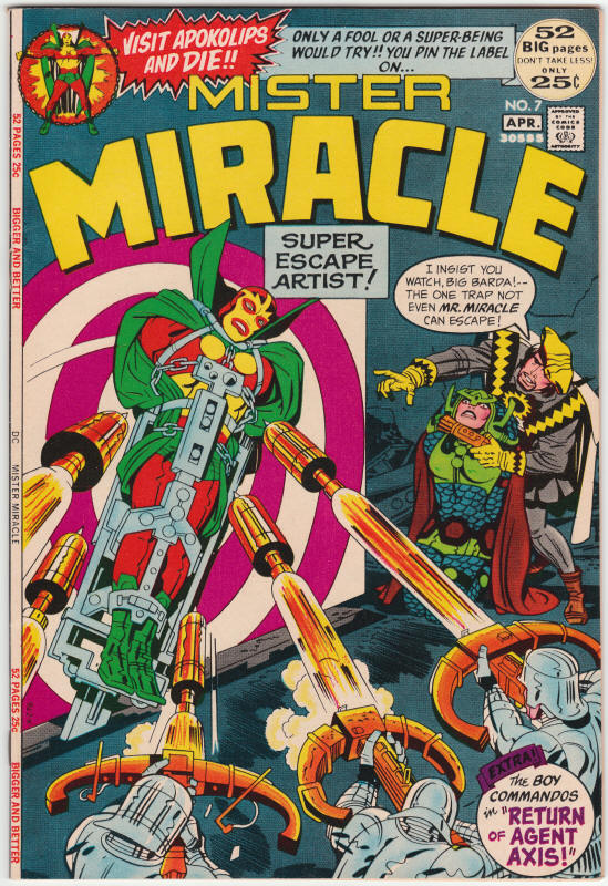 Mister Miracle #7 DC Comics front cover