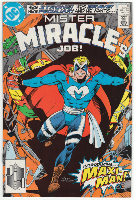 Mister Miracle #9 Volume 2 front cover