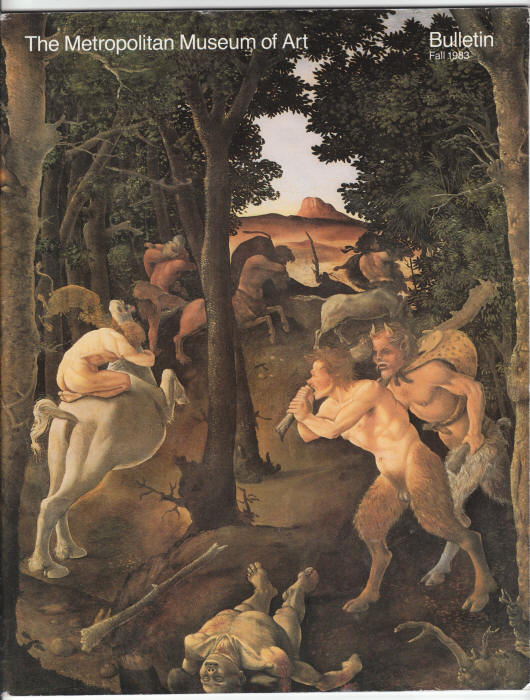 MMA Bulletin Fall 1983 front cover