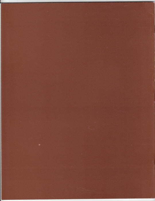 MMA Bulletin Spring 1985 back cover