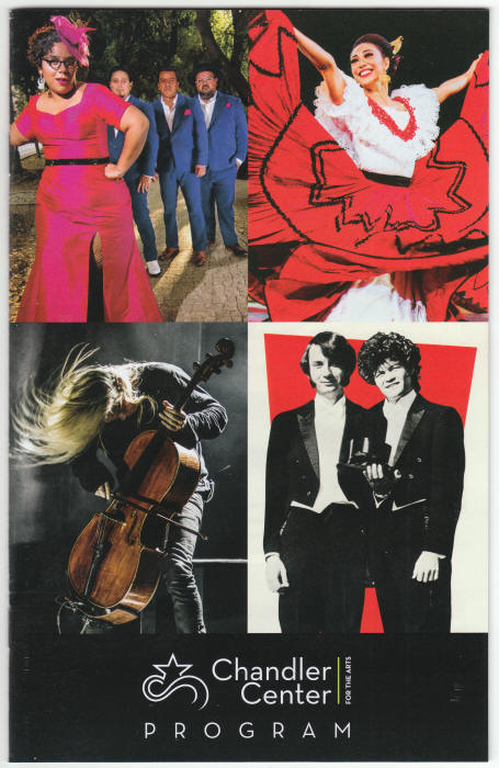 The Mike and Micky Show Chandler Center Program front cover