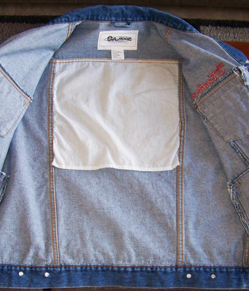 The Monkees Denim Jacket inside