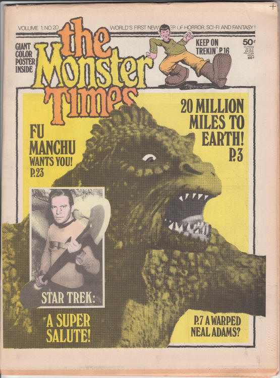The Monster Times #20 front cover