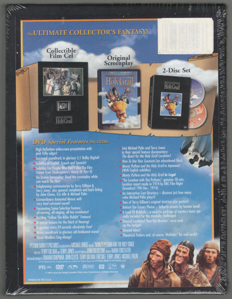 Monty Python And The Holy Grail Collectors Edition DVD Box Set