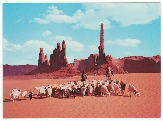 Monument Valley Arizona Post Card